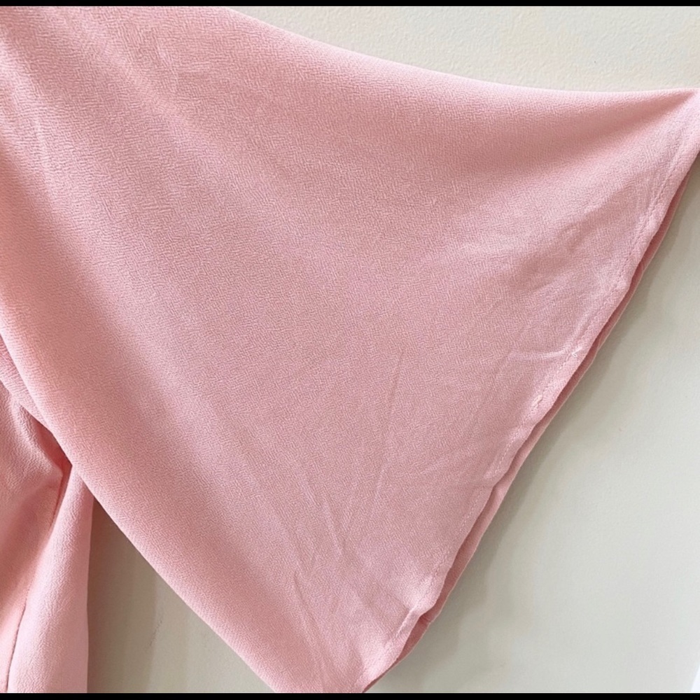 Elodie Bell Sleeve Top Blouse Nordstrom Pink Size Small - Picture 5 of 8